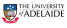 logo of The University of Adelaide