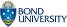 logo of Bond University