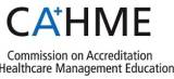 logo of Commission on the Accreditation of Healthcare Management Education