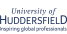 logo of University of Huddersfield