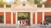 banner of The University of Notre Dame Australia