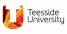 logo of Teesside University